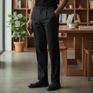 Men’s New Safford Classic 38x32 Flat Front Trouser